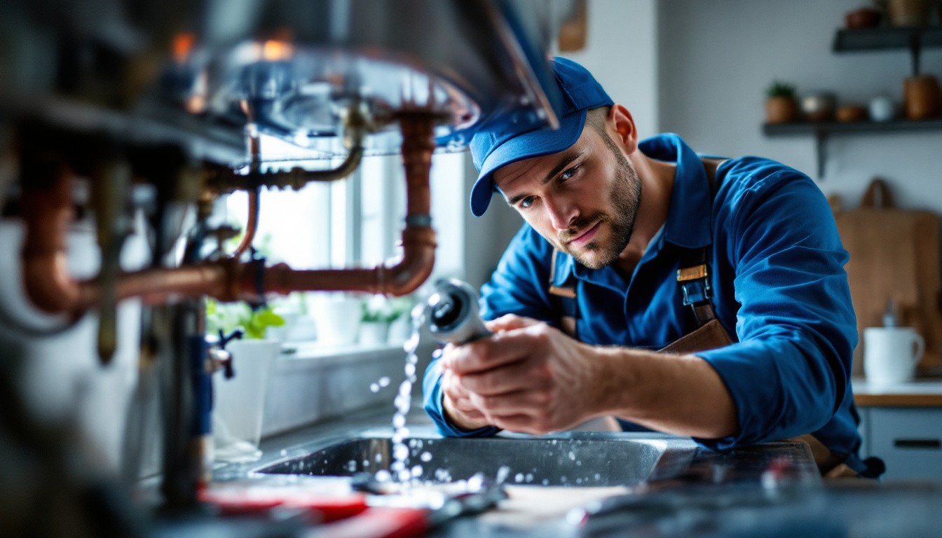 Professional installation technician